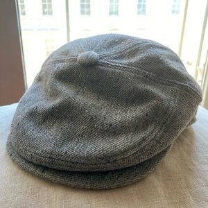 Goorin Bros light grey gray newsboy cap size L